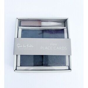 Sur La Table Slate Place Cards Set Of 4